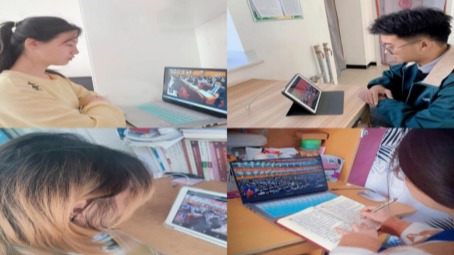 文学院汉语言文学本科生党支部组织全体党员观看中国共产党第二十次全国代表大会